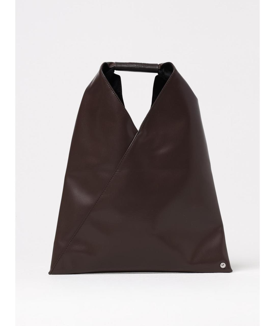 MM6 MAISON MARGIELA Бордовая сумка тоут, фото 6