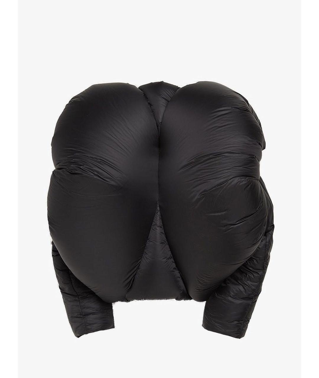 RICK OWENS Черная полиамидовая куртка, фото 2