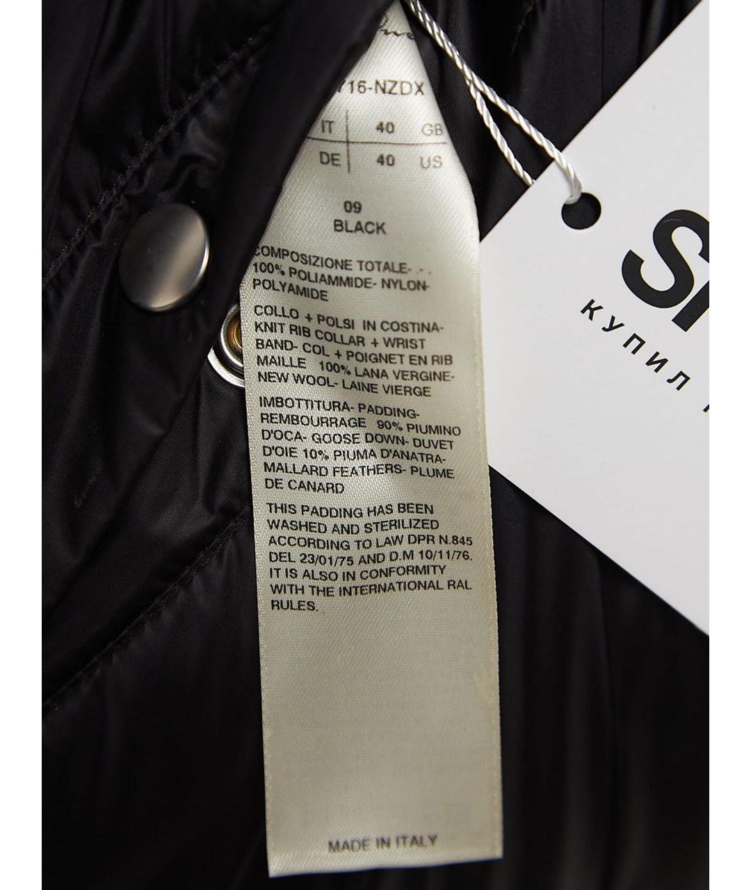 RICK OWENS Черная полиамидовая куртка, фото 4