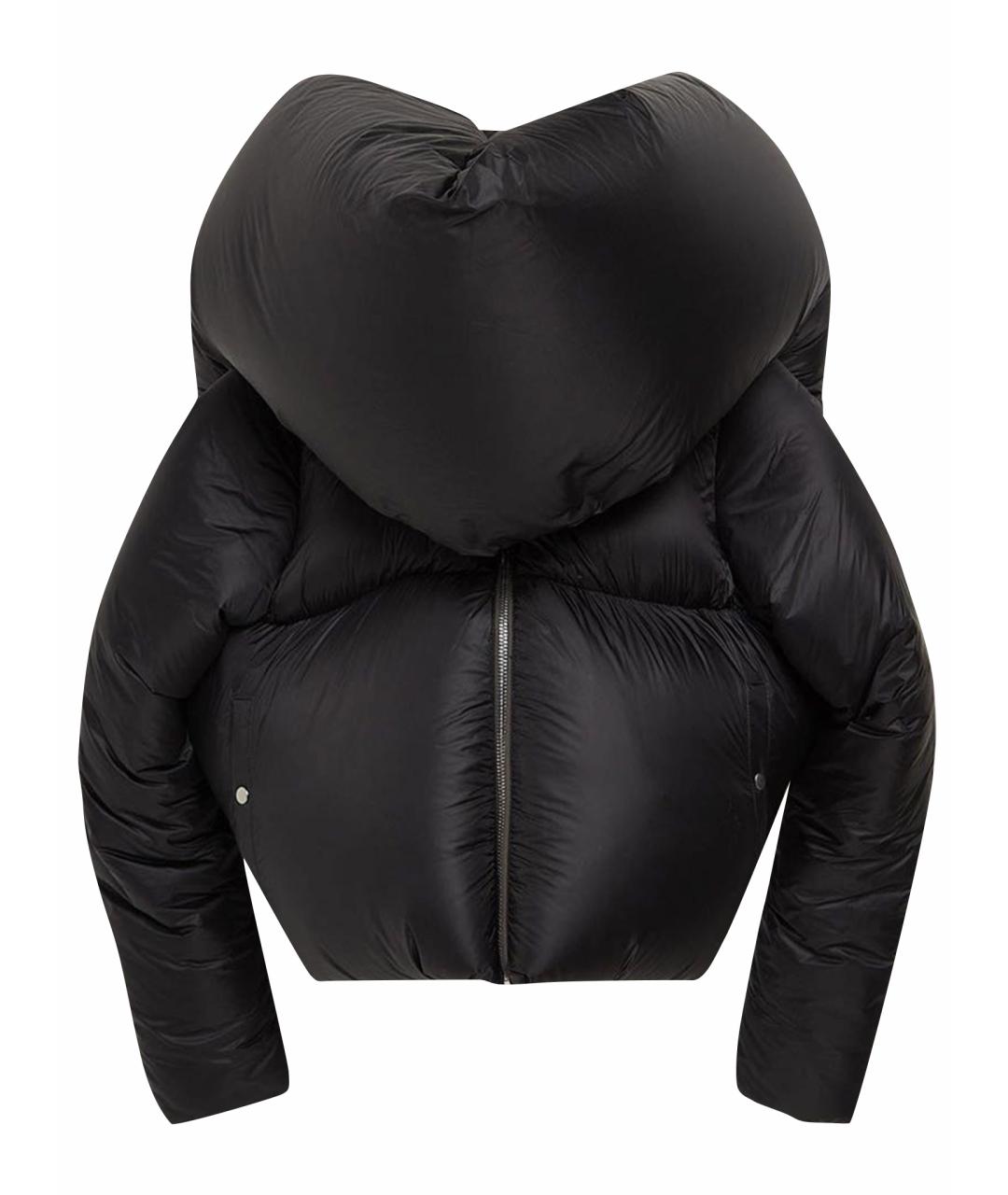 RICK OWENS Черная полиамидовая куртка, фото 1