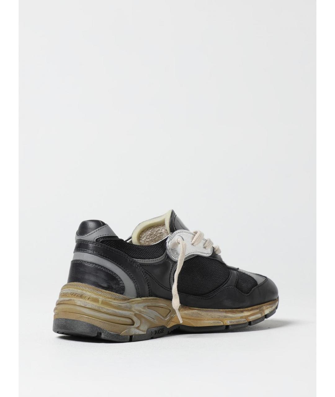 GOLDEN GOOSE DELUXE BRAND Черные низкие кроссовки / кеды, фото 3