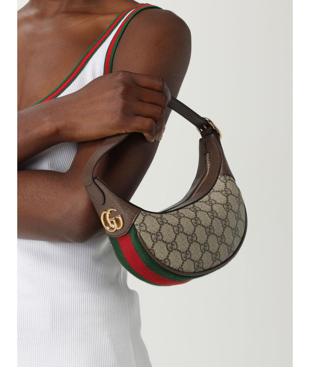 GUCCI Бежевая сумка через плечо, фото 2