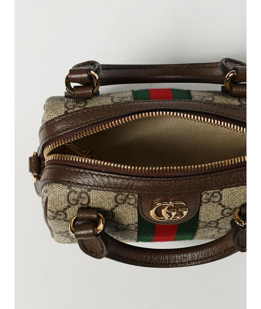 GUCCI Бежевая сумка тоут, фото 5