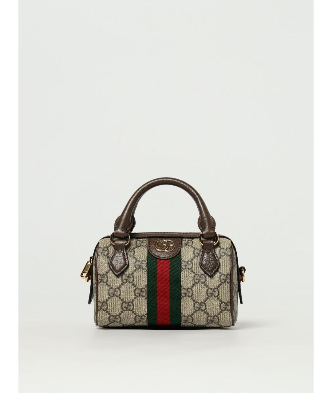 GUCCI Бежевая сумка тоут, фото 6