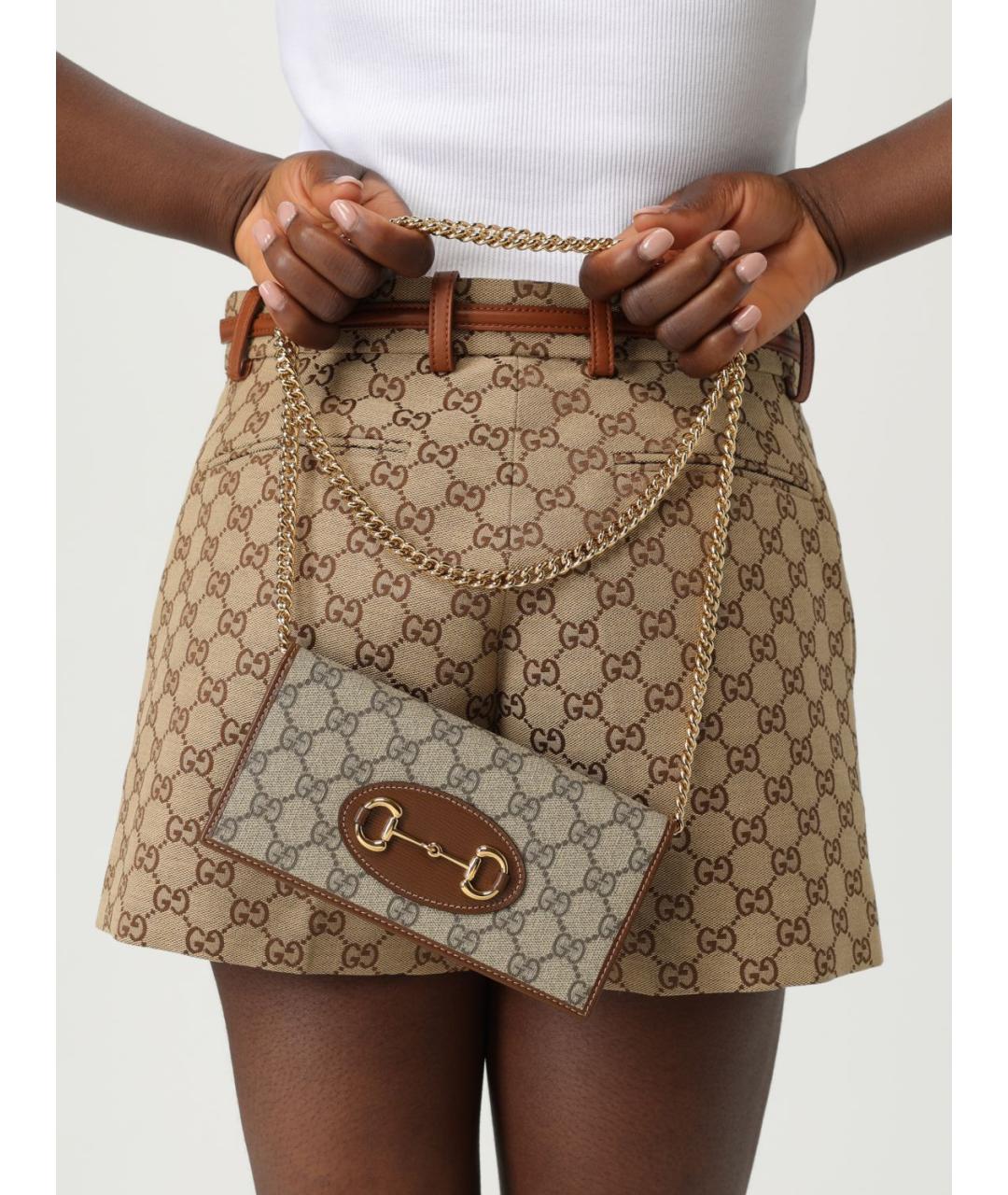 GUCCI Бежевая сумка через плечо, фото 2