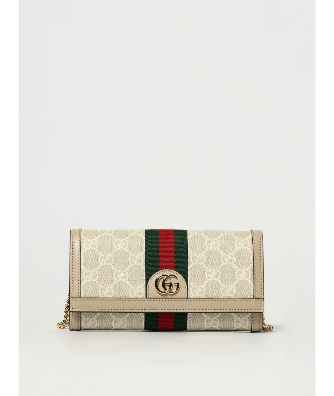 GUCCI Бежевая сумка через плечо, фото 6
