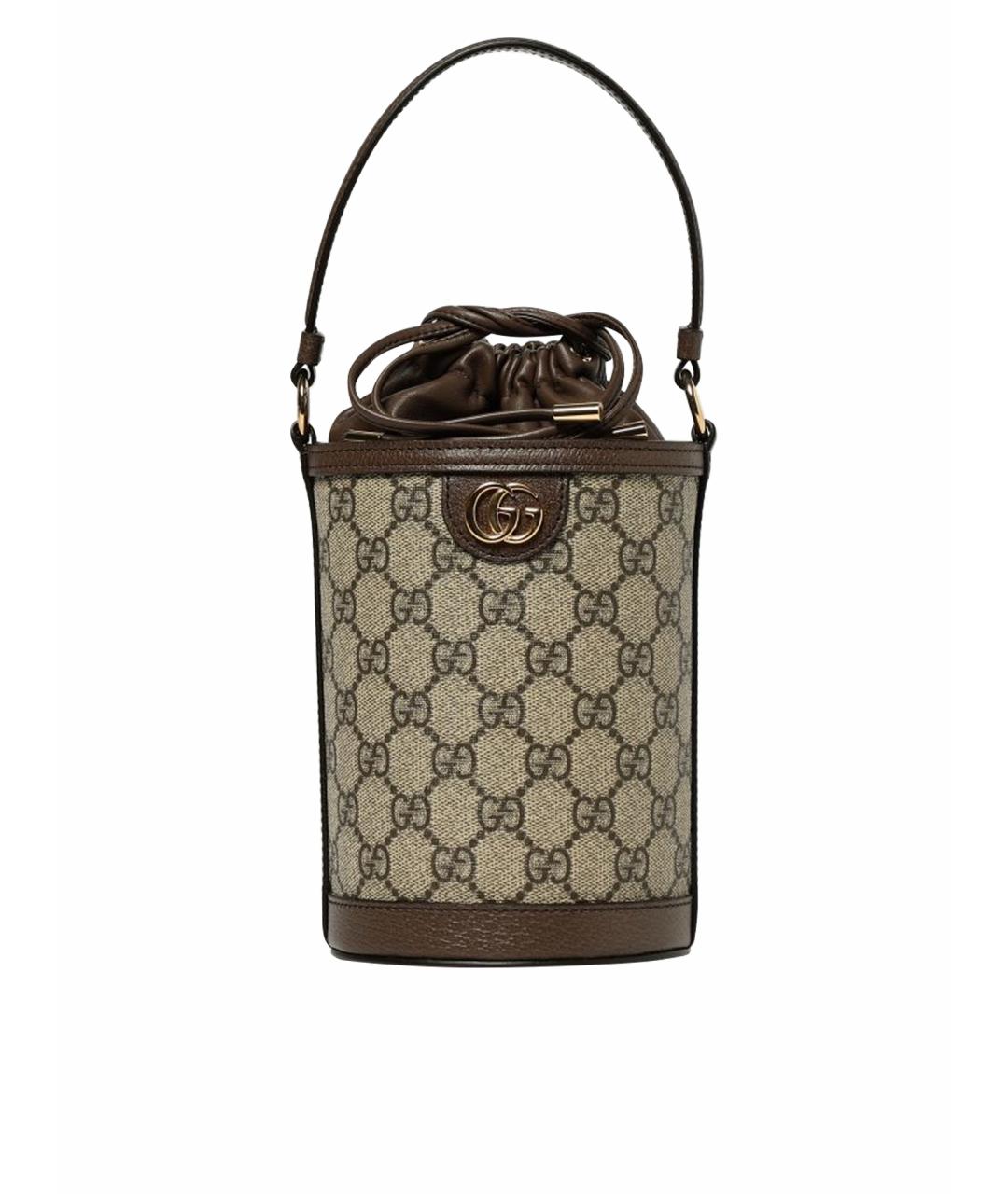 GUCCI Бежевая сумка тоут, фото 1