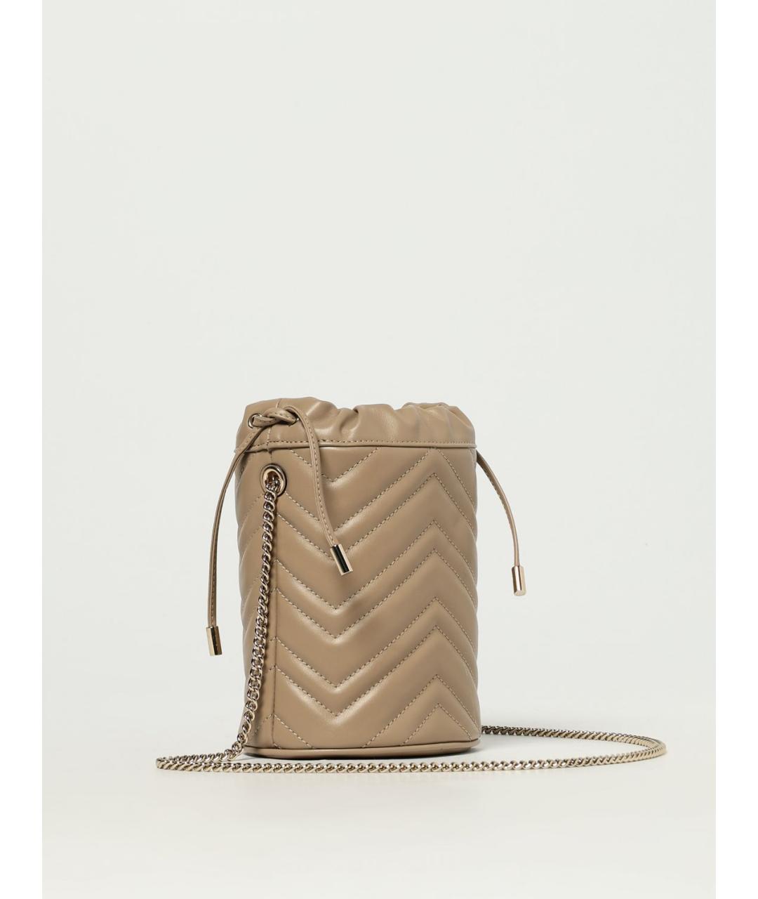 GUCCI Бежевая кожаная сумка тоут, фото 3