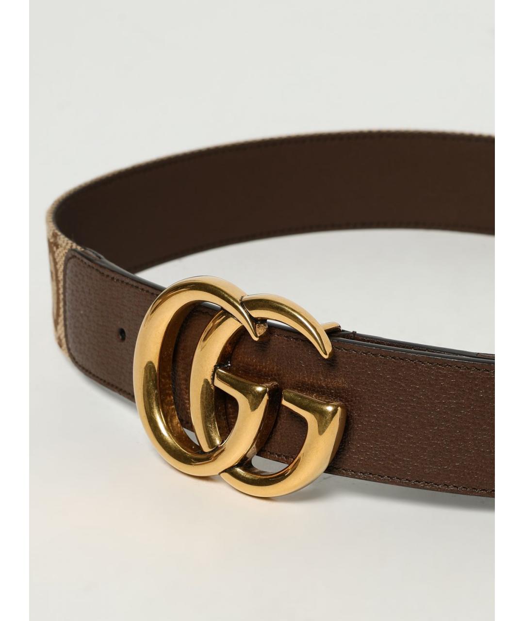 GUCCI Бежевый ремень, фото 2