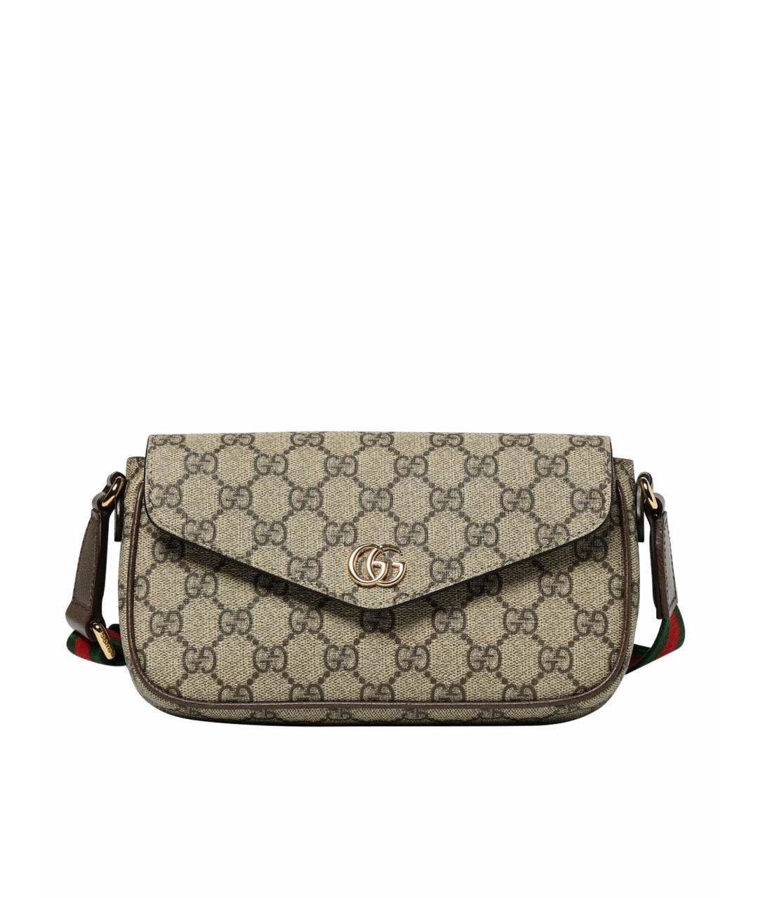 GUCCI Бежевая сумка через плечо, фото 1