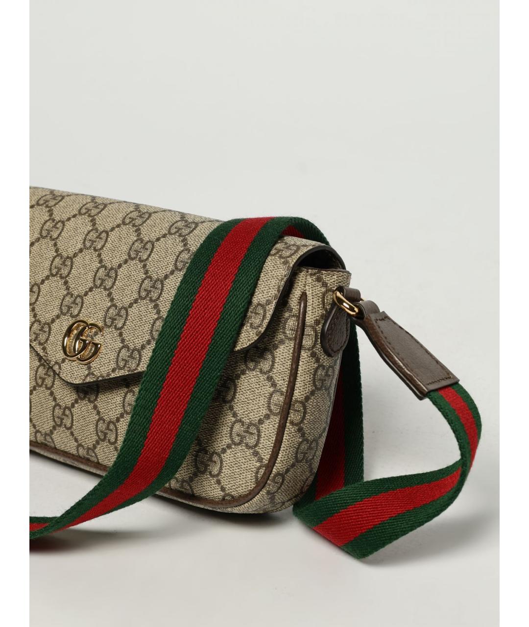 GUCCI Бежевая сумка через плечо, фото 4