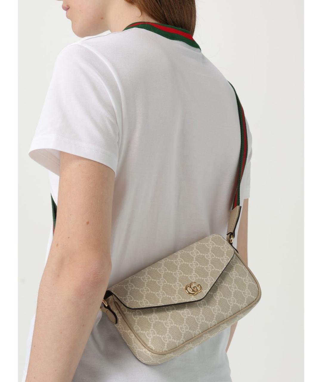 GUCCI Желтая сумка через плечо, фото 2