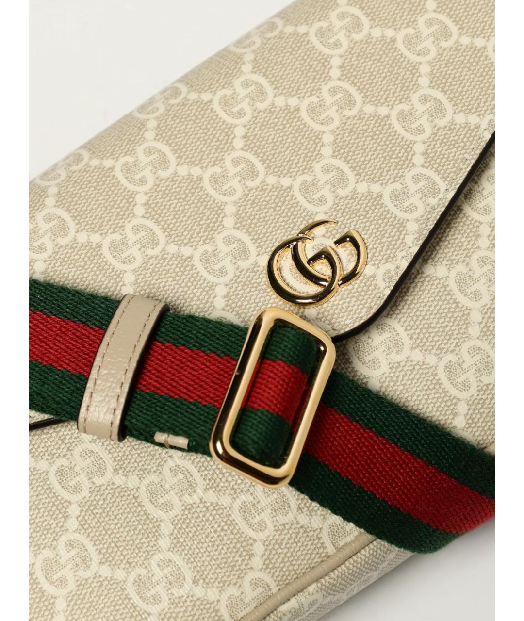 GUCCI Желтая сумка через плечо, фото 4