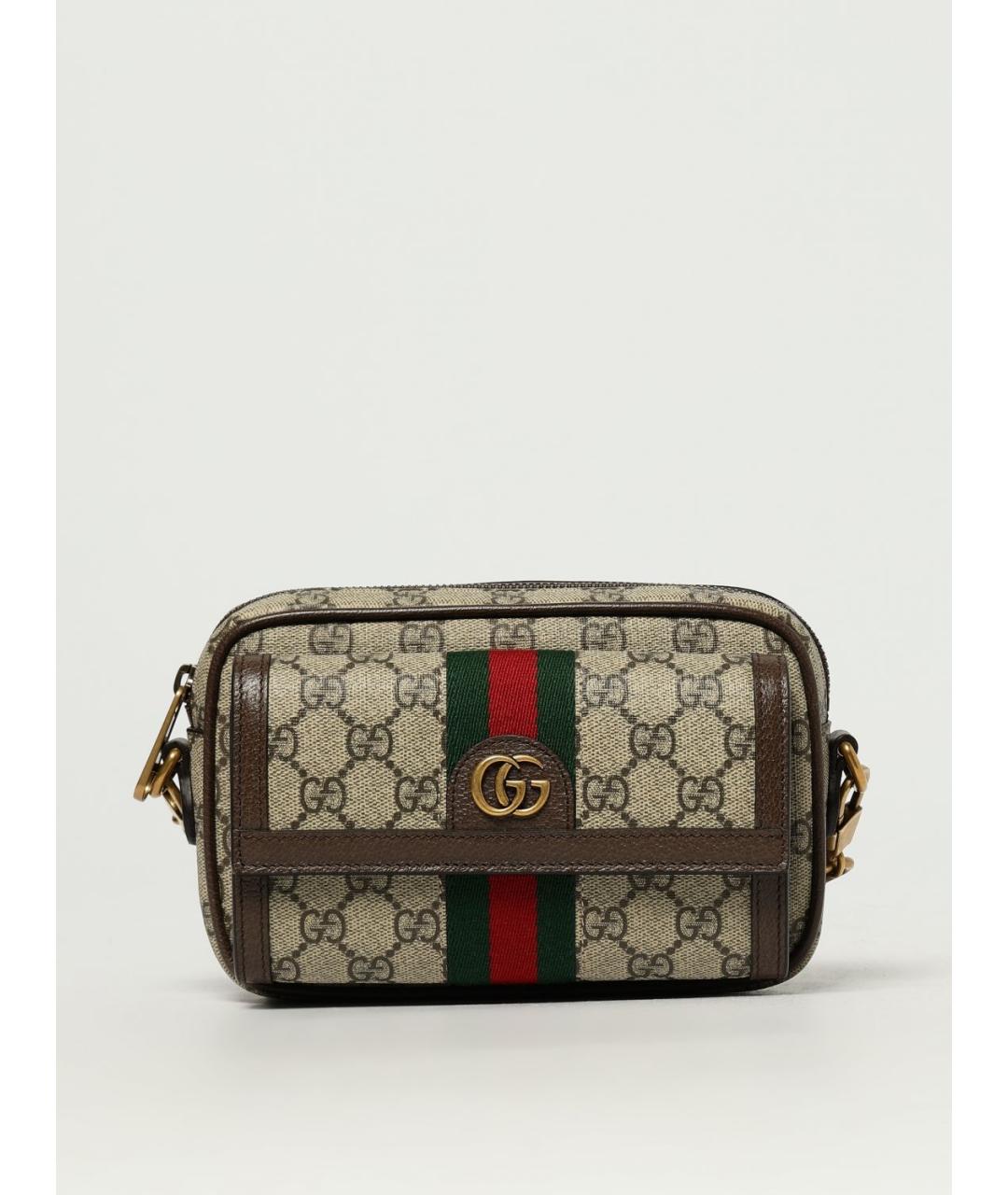 GUCCI Бежевая сумка на плечо, фото 6