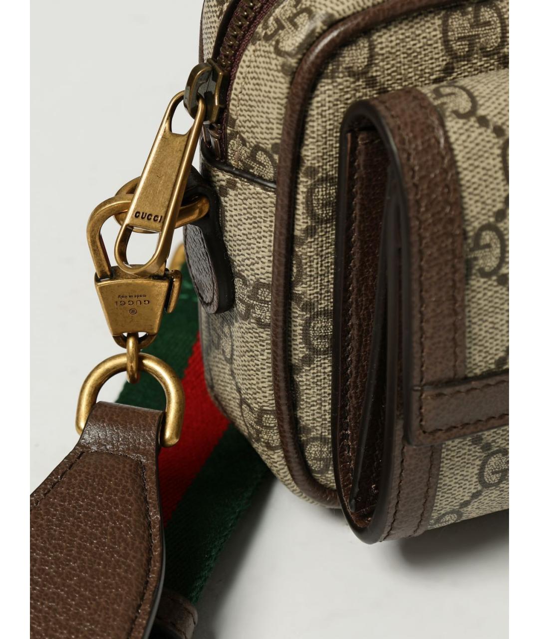 GUCCI Бежевая сумка на плечо, фото 4