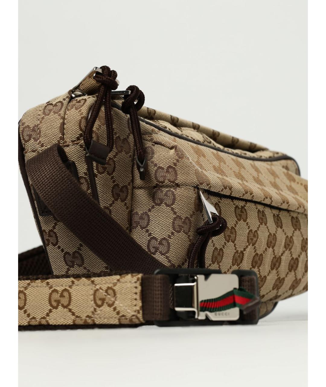 GUCCI Бежевая сумка на плечо, фото 4