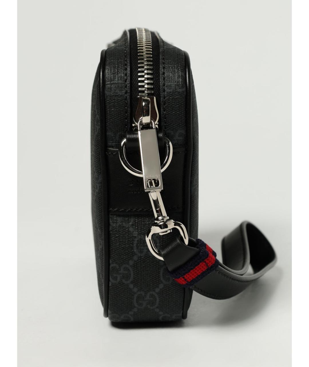 GUCCI Черная барсетка, фото 4