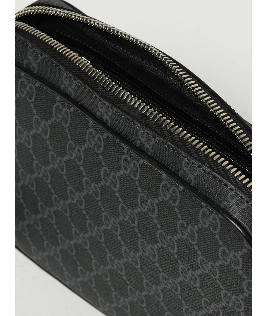 GUCCI Черная барсетка, фото 5