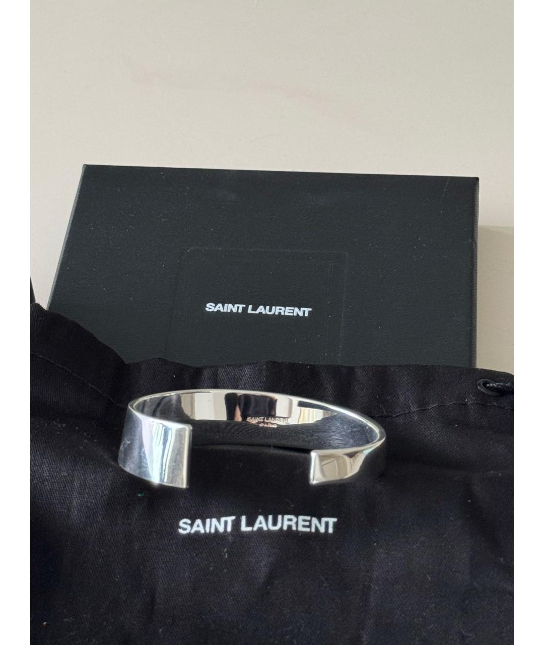 SAINT LAURENT Металлический браслет, фото 5