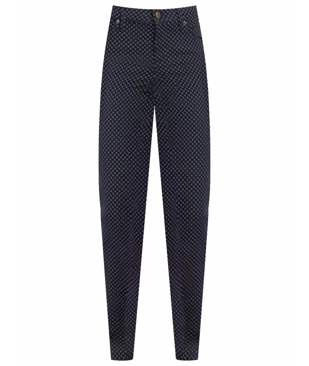 RALPH LAUREN Синие хлопковые прямые джинсы, фото 1
