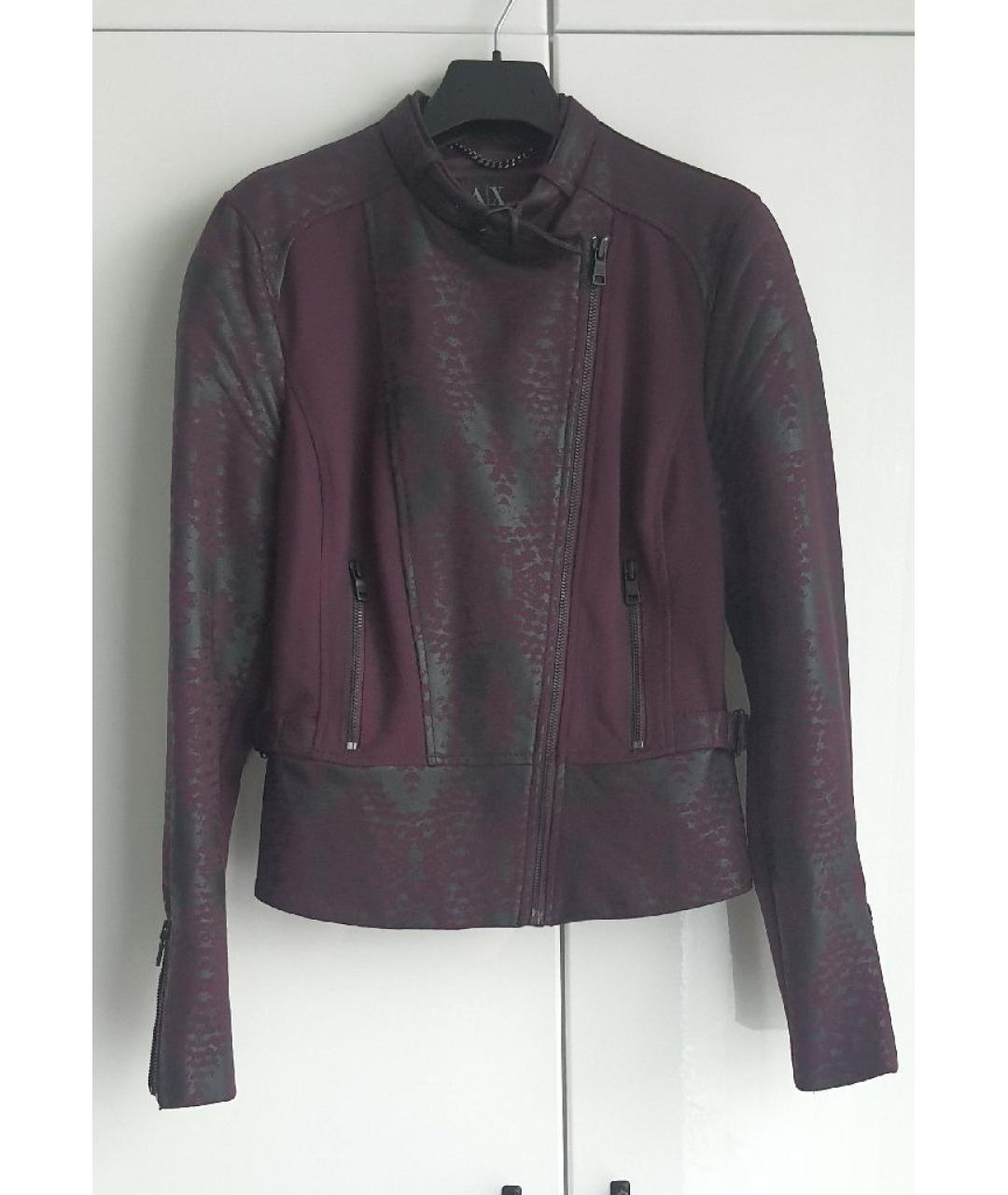 ARMANI EXCHANGE Фиолетовая куртка, фото 9