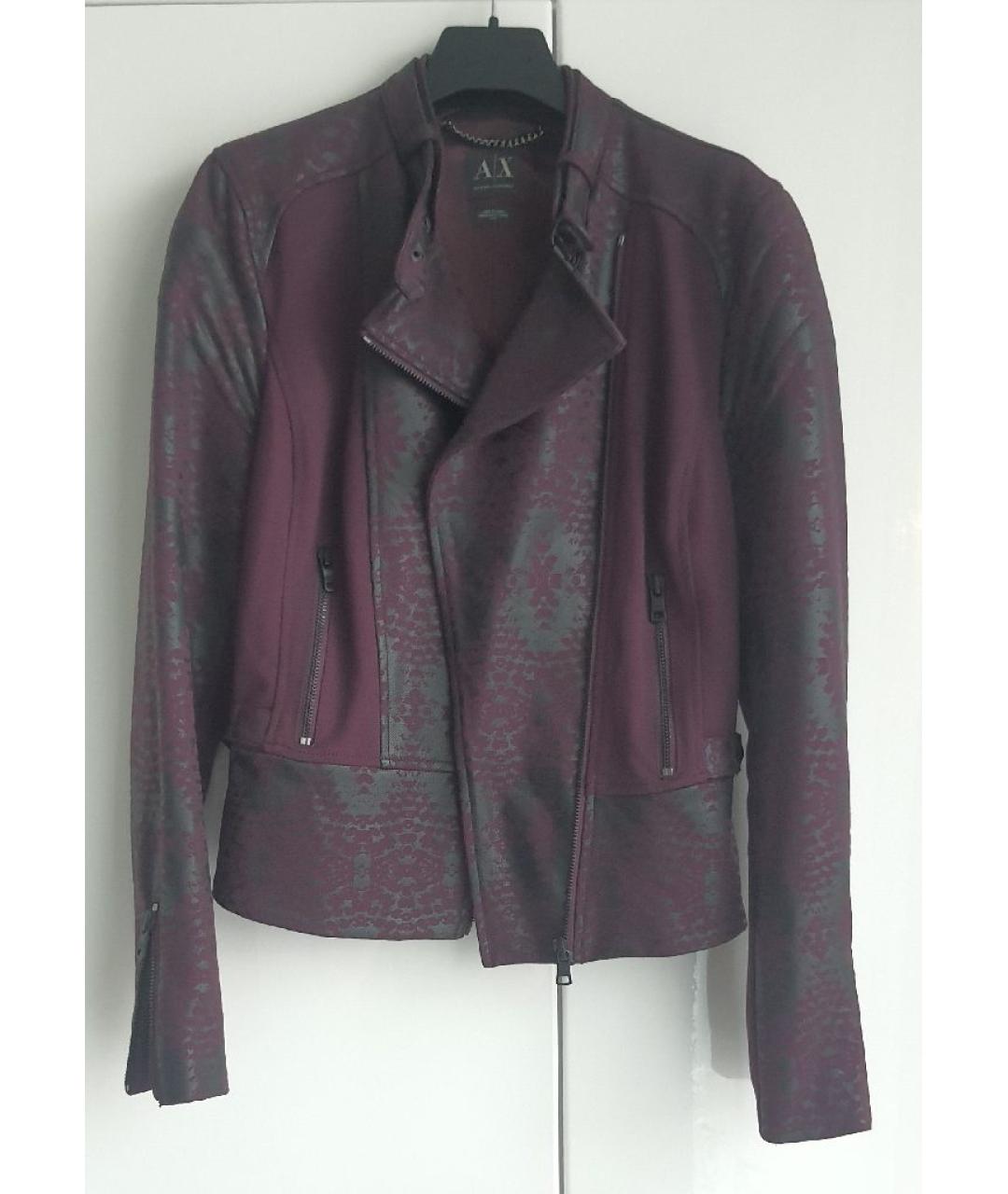 ARMANI EXCHANGE Фиолетовая куртка, фото 4