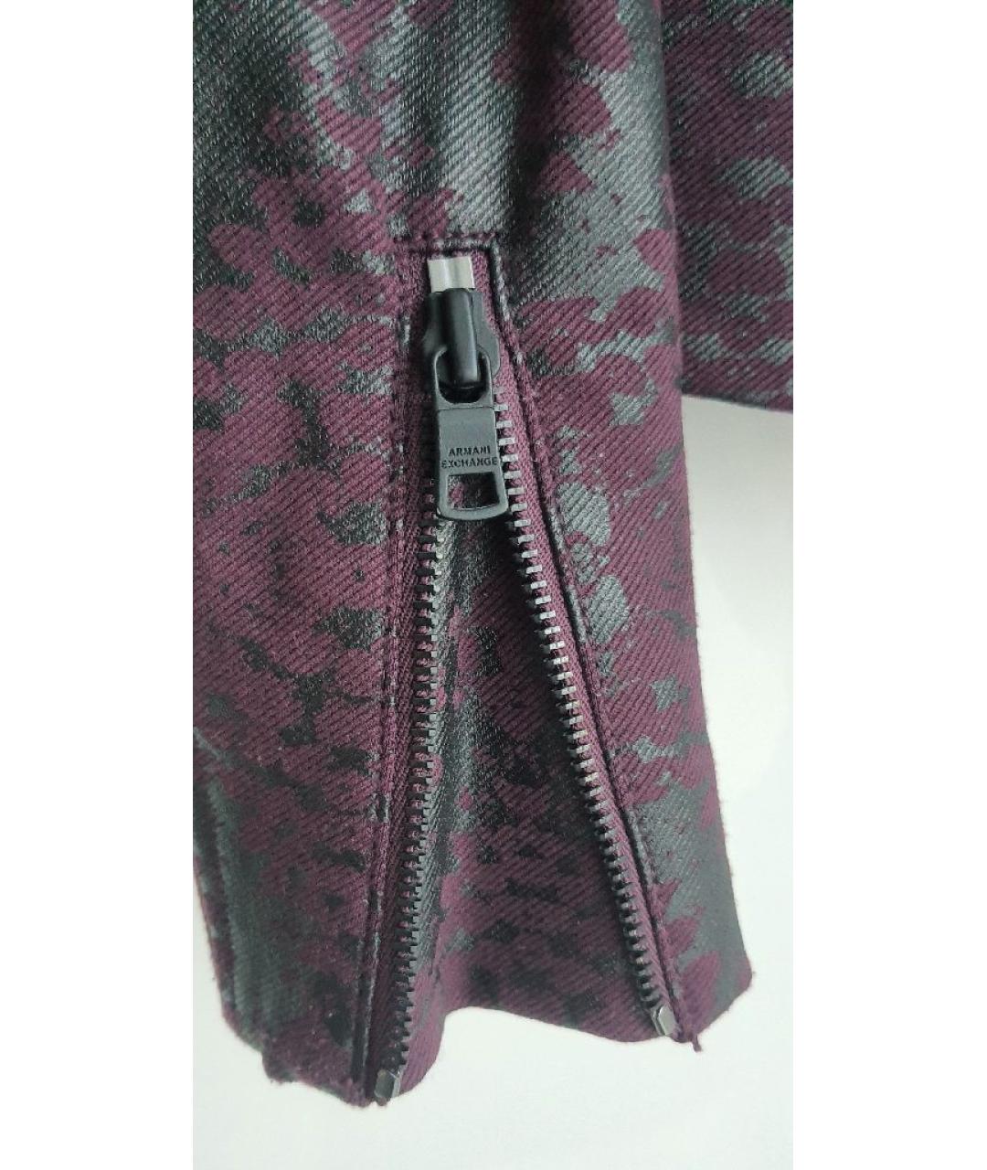ARMANI EXCHANGE Фиолетовая куртка, фото 5