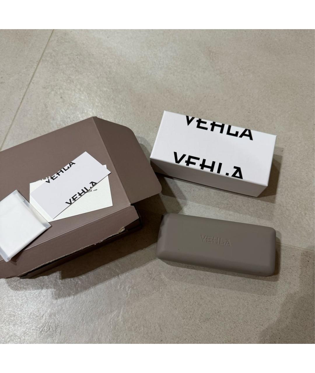 Vehla Коричневые пластиковые солнцезащитные очки, фото 3