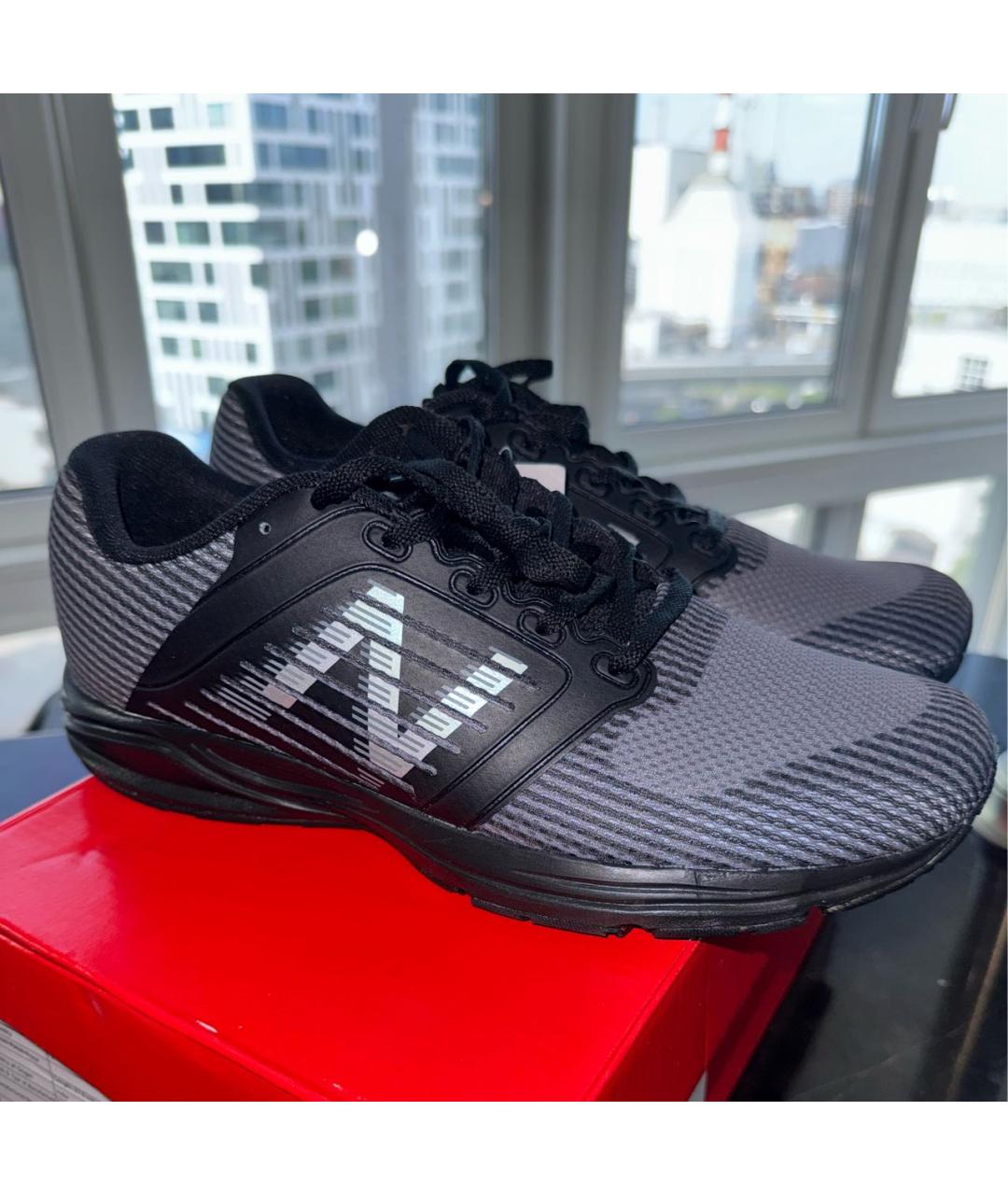 NEW BALANCE Черные текстильные высокие кроссовки / кеды, фото 5