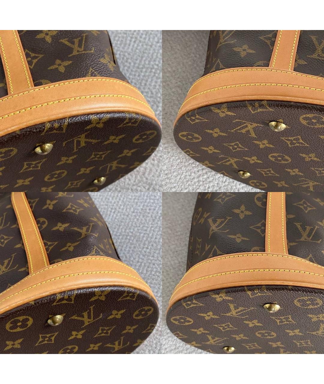 LOUIS VUITTON Коричневая сумка тоут, фото 4