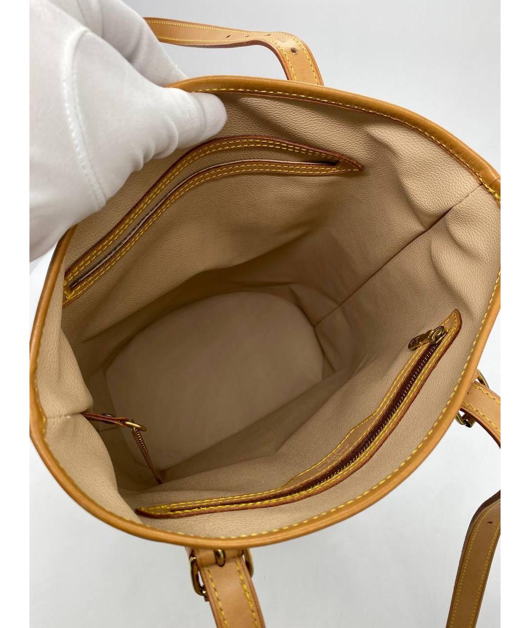 LOUIS VUITTON Коричневая сумка тоут, фото 8