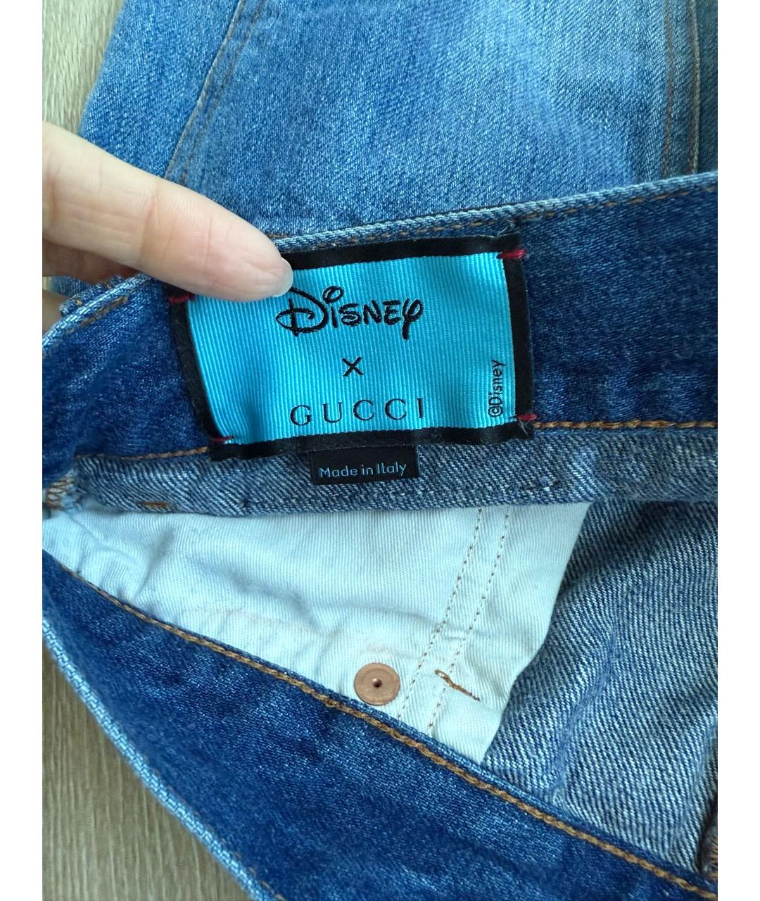 GUCCI Синие шорты, фото 4