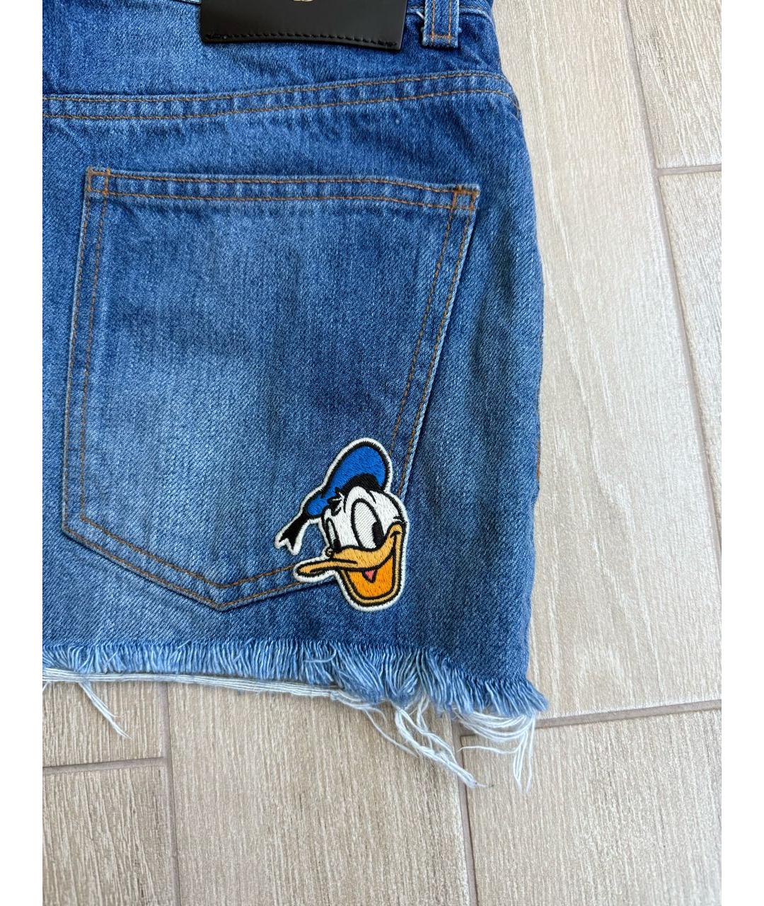 GUCCI Синие шорты, фото 8