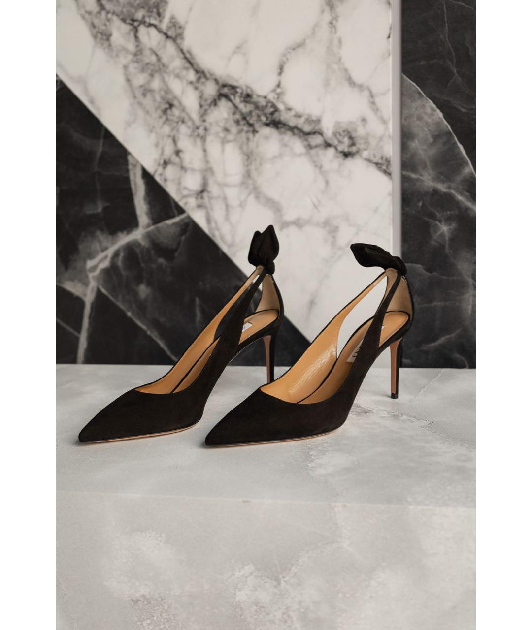 AQUAZZURA Черные туфли, фото 2