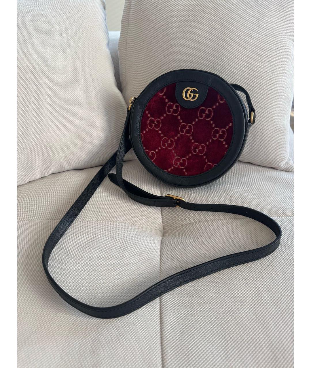 GUCCI Кожаная сумка через плечо, фото 5