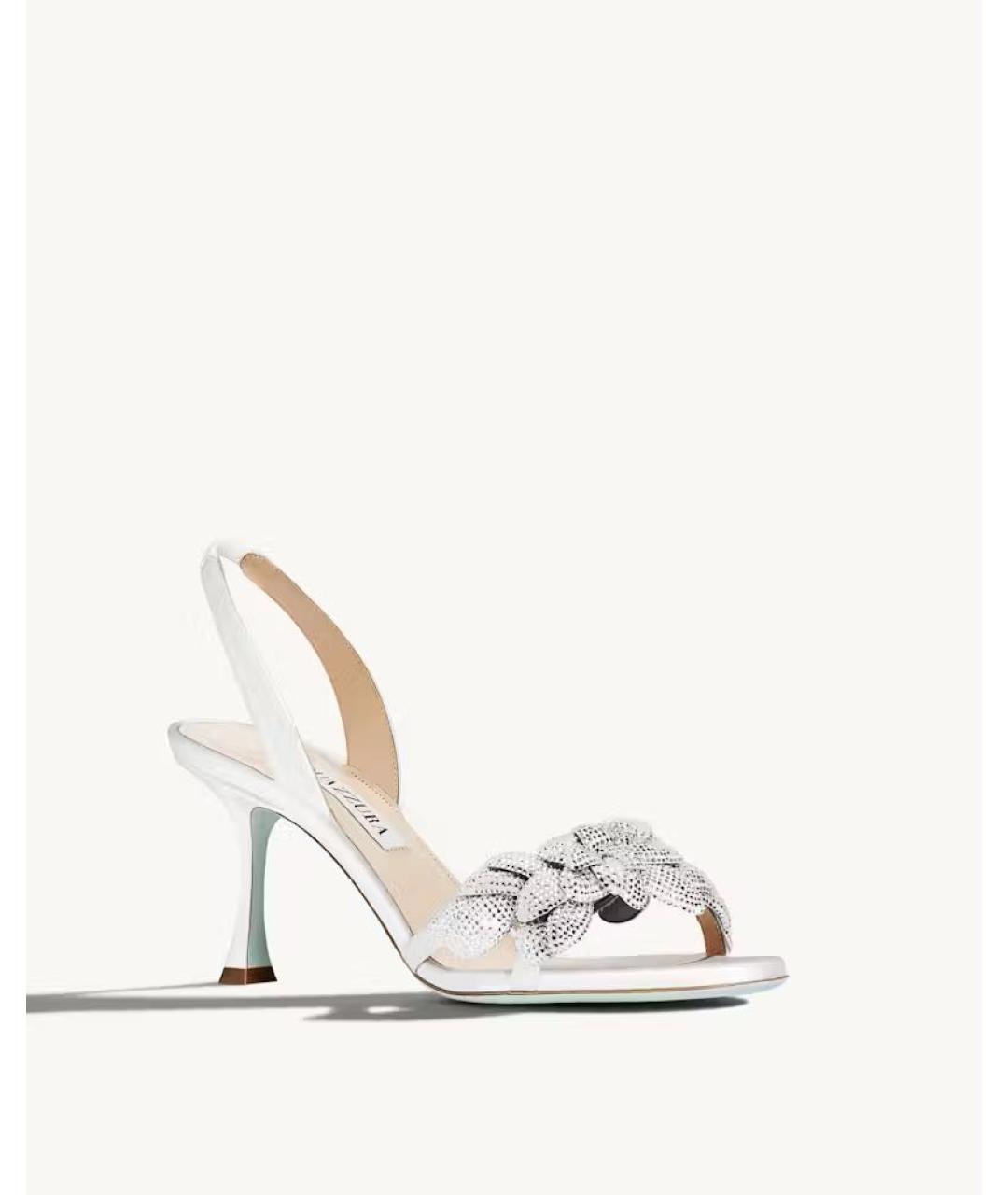 AQUAZZURA Белые босоножки, фото 2