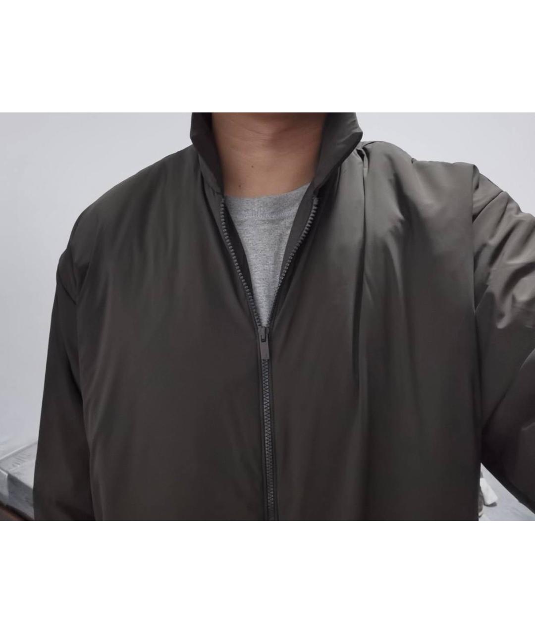 FEAR OF GOD ESSENTIALS Хаки синтетическая куртка, фото 3