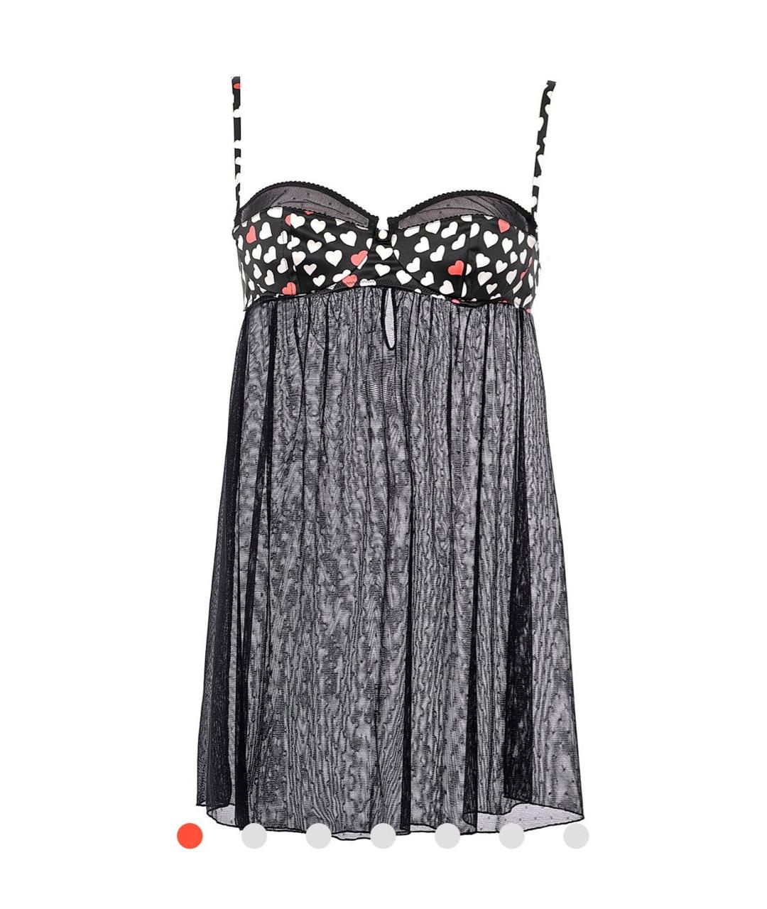DOLCE&GABBANA Черная пижамы и сорочки, фото 9