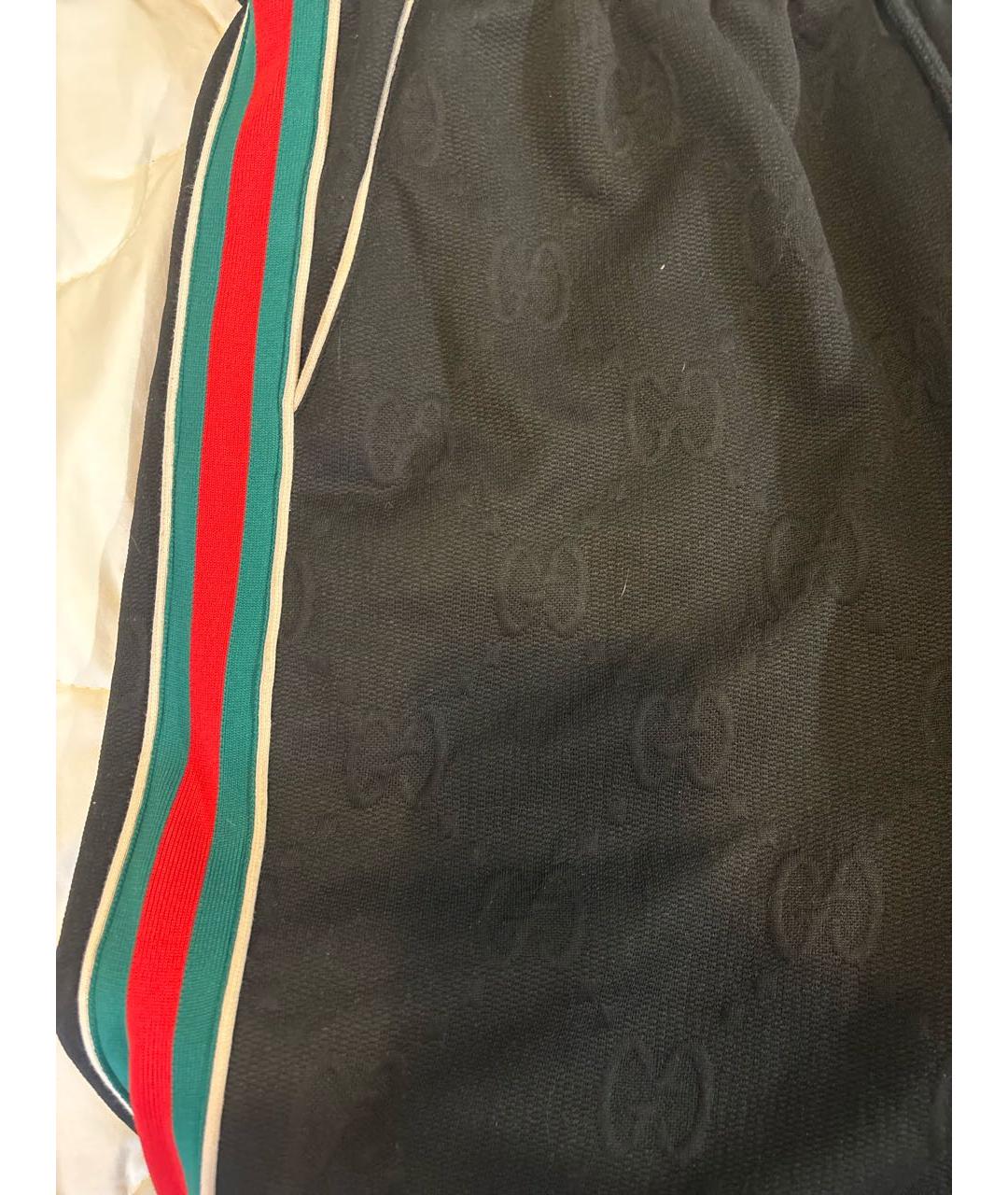 GUCCI Черный полиэстеровый спортивный костюм, фото 5