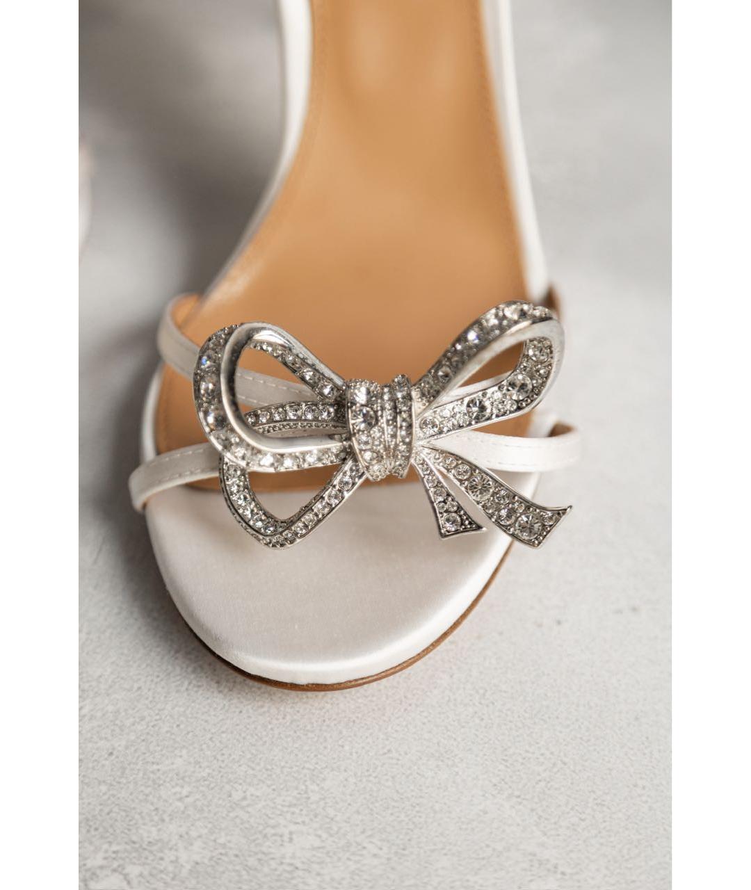AQUAZZURA Белые босоножки, фото 2
