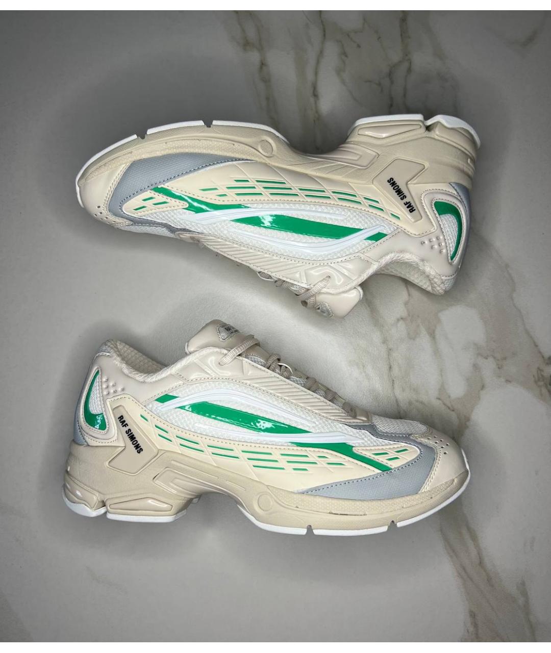 RAF SIMONS Бежевые низкие кроссовки / кеды, фото 3