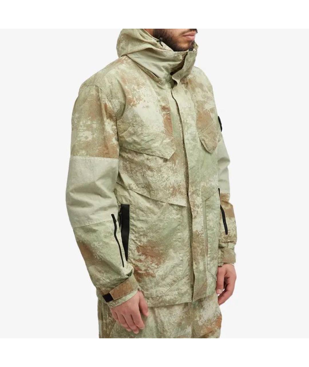 STONE ISLAND Бежевая куртка, фото 9