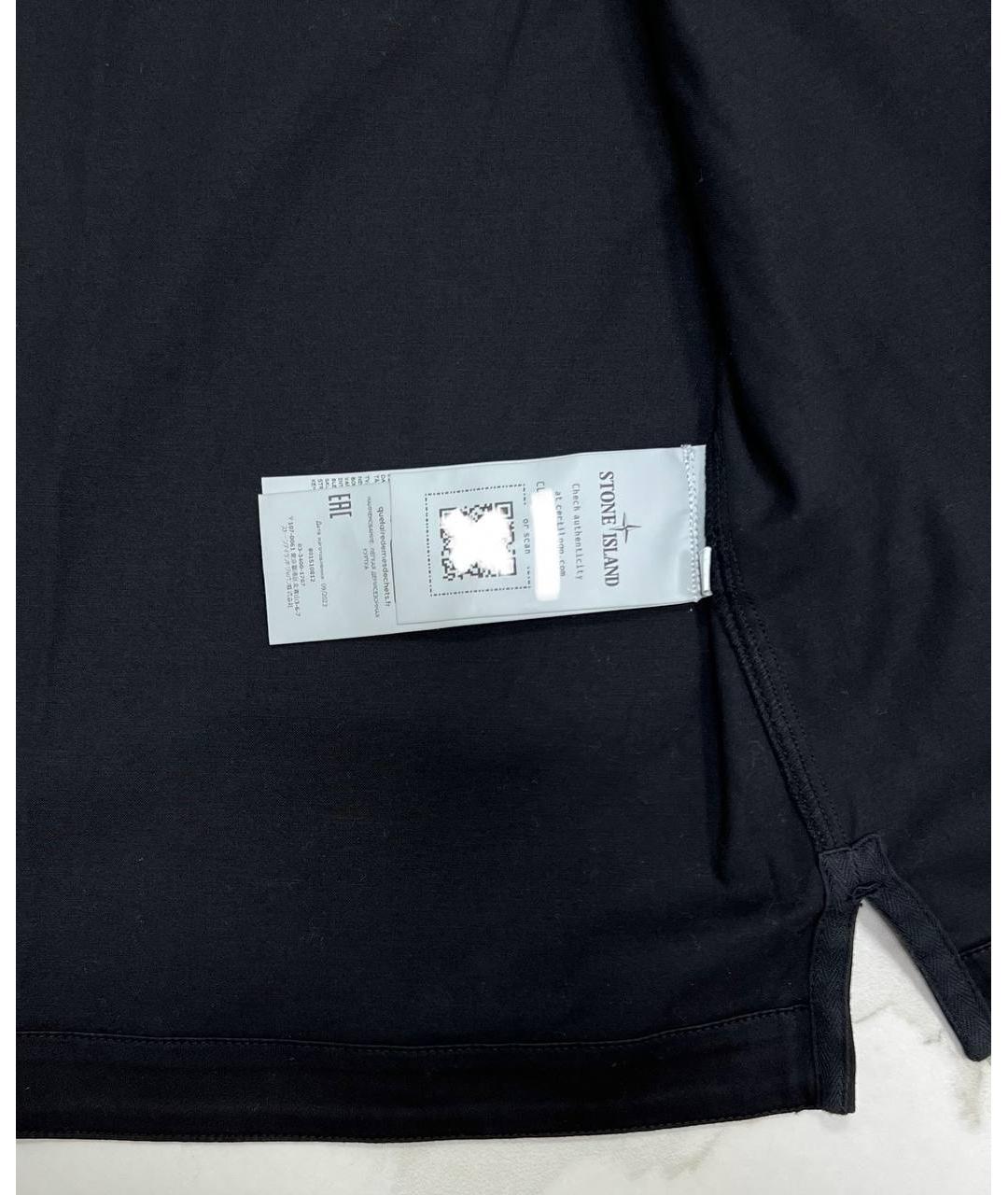 STONE ISLAND Черная куртка, фото 6