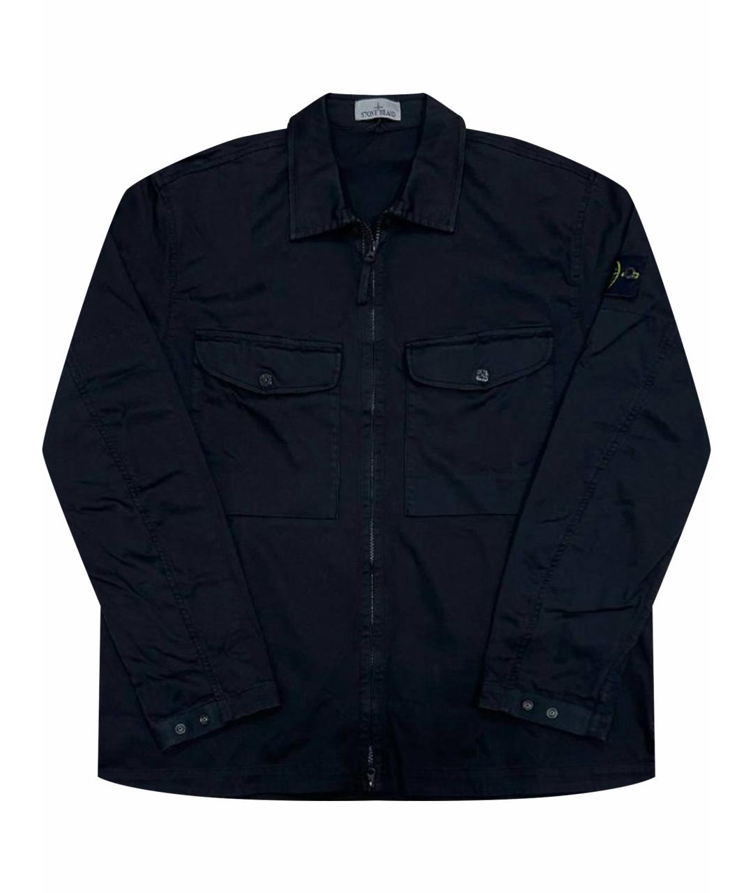 STONE ISLAND Черная куртка, фото 1