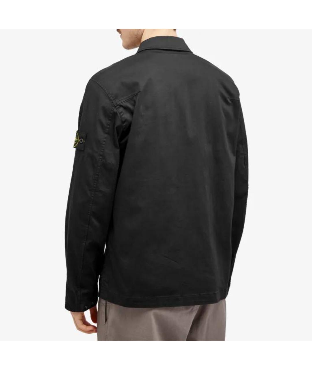 STONE ISLAND Черная куртка, фото 9
