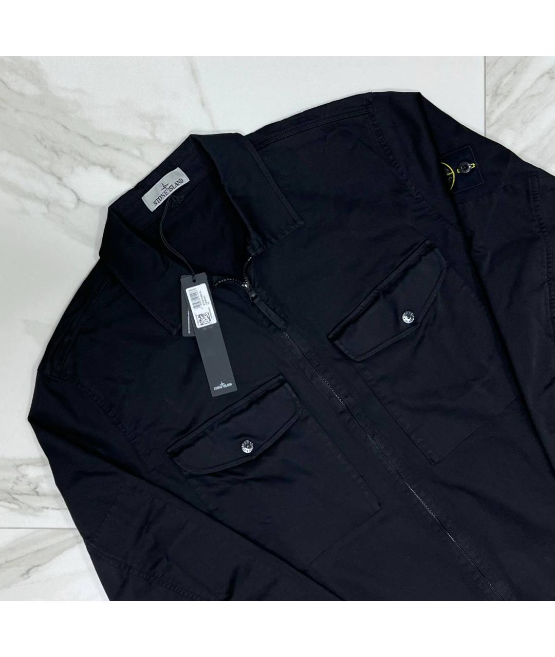 STONE ISLAND Черная куртка, фото 2
