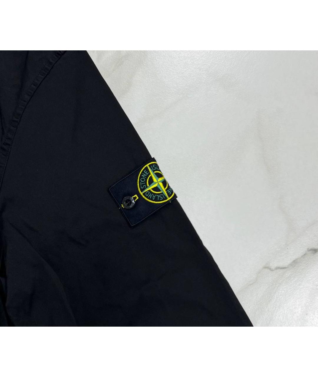 STONE ISLAND Черная куртка, фото 3