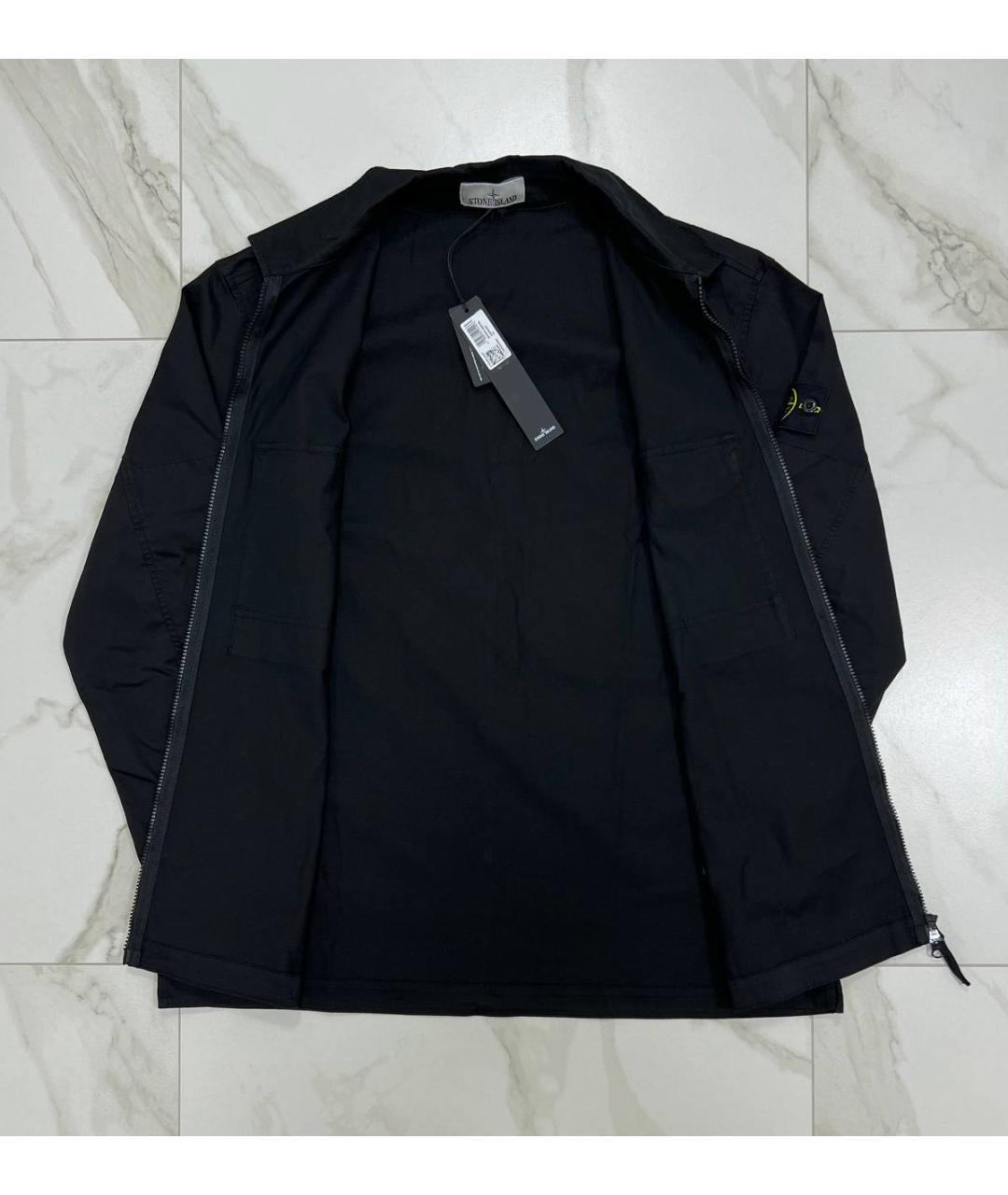 STONE ISLAND Черная куртка, фото 5
