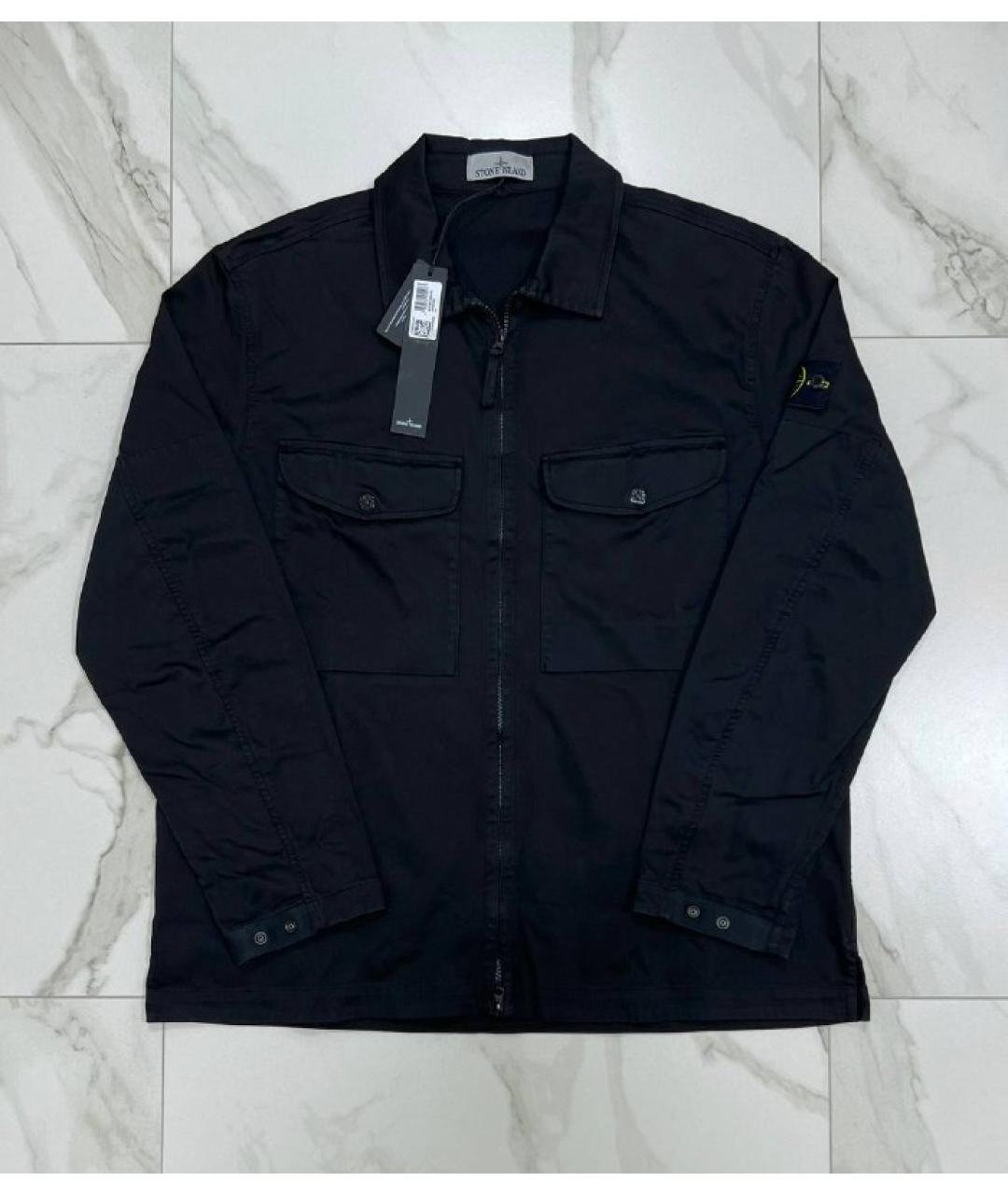 STONE ISLAND Черная куртка, фото 10