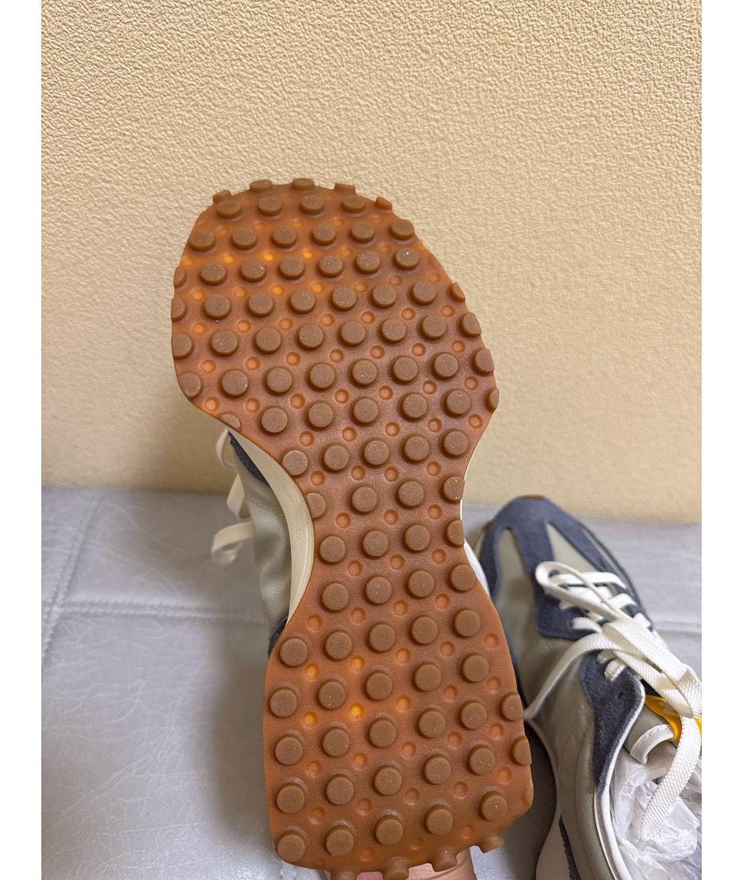 NEW BALANCE Серые замшевые низкие кроссовки / кеды, фото 6